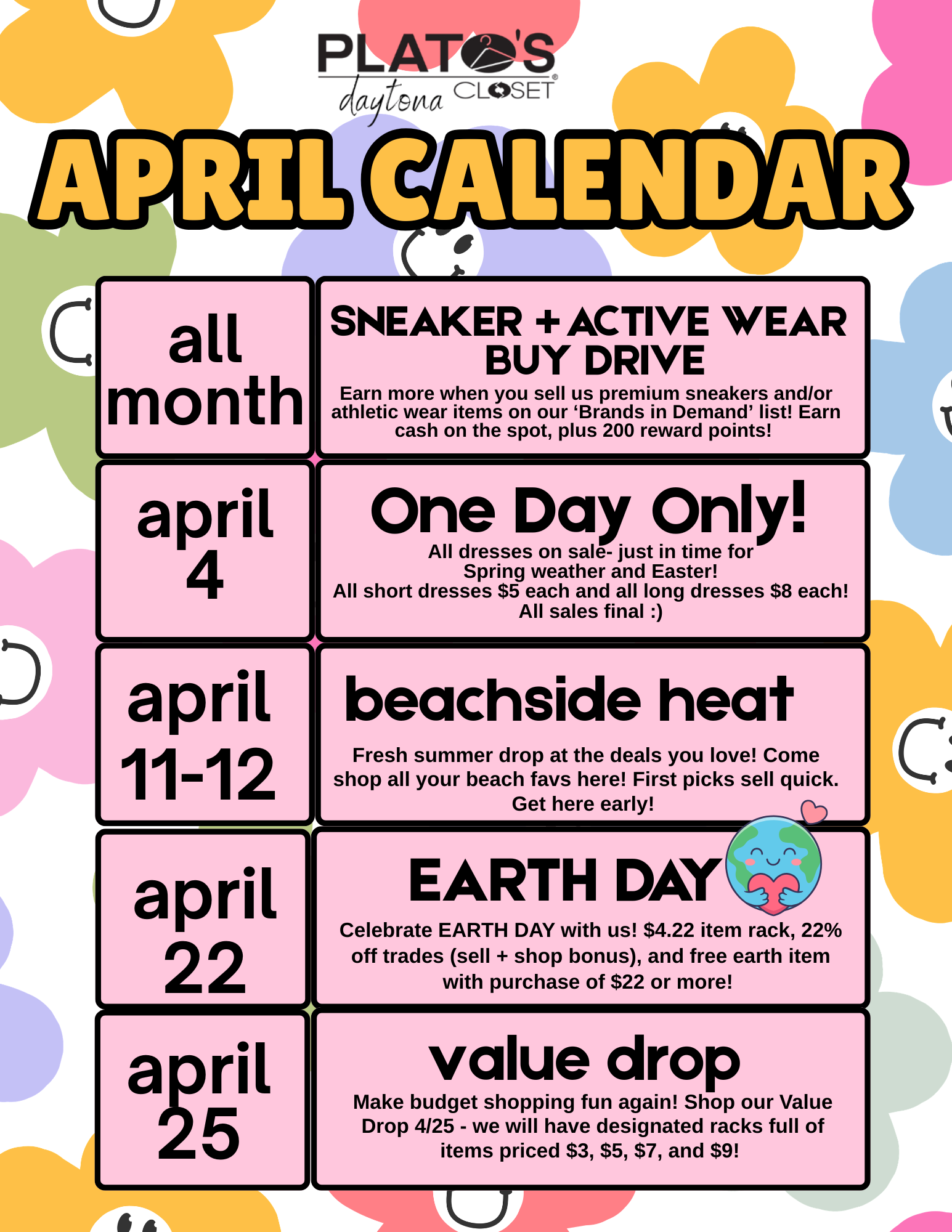 April is here!